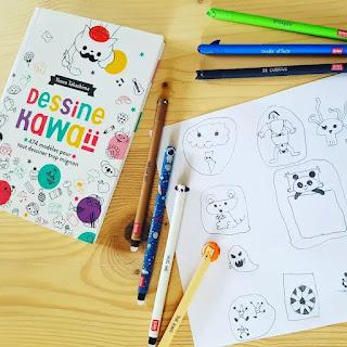 Dessine kawaïi ! ❤❤❤ + nos stylos choux Legami Milano