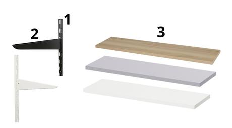 DIY Déco : Des étagères sur mesure et pas chères en un rien de temps