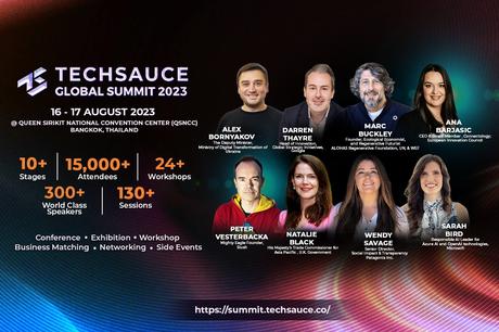 Techsauce Global Summit 2023 : la première conférence technologique internationale d’Asie du Sud-Est aura lieu à Bangkok