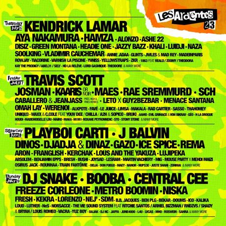 Les dernières places pour Les Ardentes 2023 sont en ventes Les dernières places pour Les Ardentes 2023 sont en ventes