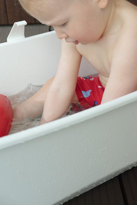 mini piscine pliable extérieure bébé