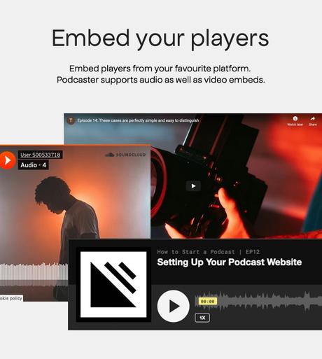 Podcaster – Thème WordPress Multimédia Podcaster - Thème WordPress Multimédia - 11