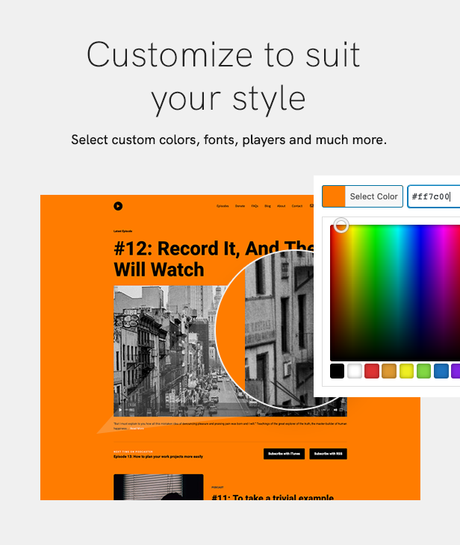 Podcaster – Thème WordPress Multimédia Podcaster - Thème WordPress Multimédia - 19