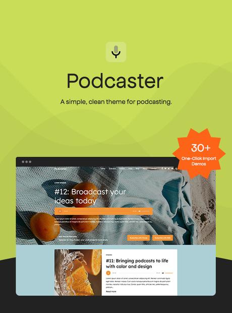 Podcaster – Thème WordPress Multimédia Podcaster - Thème WordPress Multimédia - 3