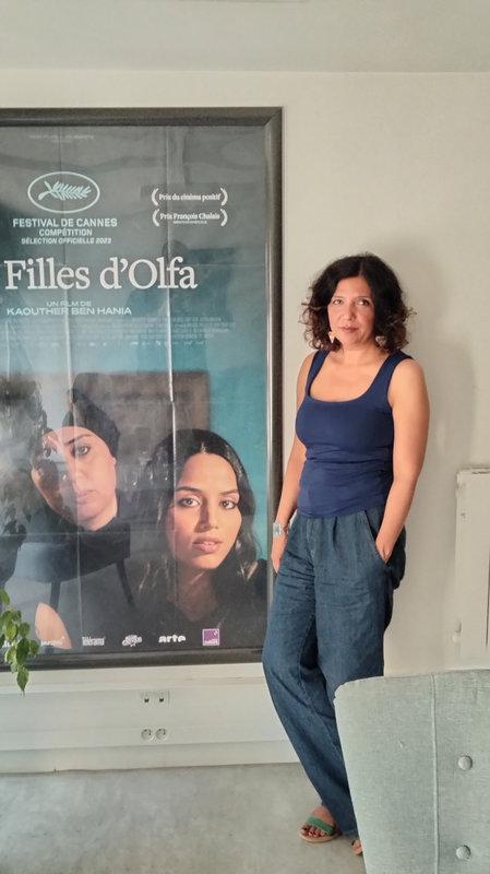 Rencontre avec la réalisatrice Kaouther Ben Hania pour Les filles d'Olfa IMG20230626191858