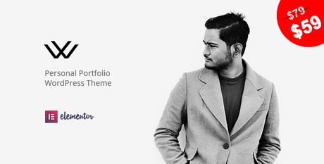 Waxon – Thème WordPress de portefeuille personnel Waxon – Thème WordPress de portefeuille personnel