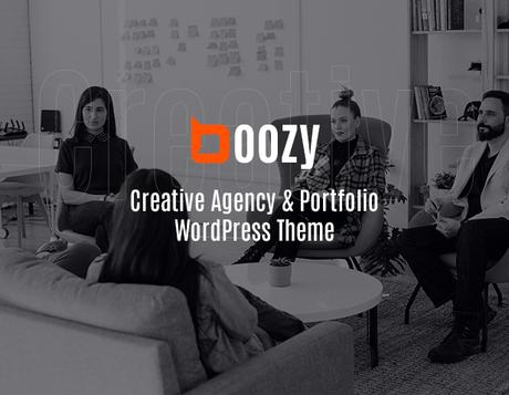 Boozy - Thème WordPress pour agence créative