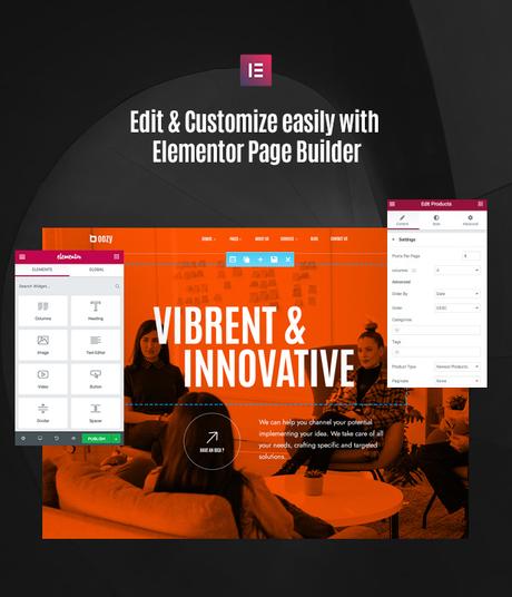 Boozy – Thème WordPress pour agence créative Boozy - Thème WordPress pour agence créative