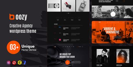 Boozy – Thème WordPress pour agence créative Boozy – Thème WordPress pour agence créative