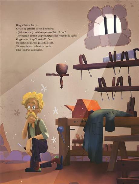 PINOCCHIO dans une belle édition inédite chez Glenat Jeunesse Pinocchio