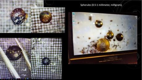 Ces fragments illustrés sont ce que le professeur de Harvard Avi Loeb pense être la preuve d'une technologie extraterrestre provenant d'un mystérieux météore qui s'est écrasé sur Terre en 2014.