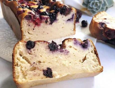 cake fondant aux myrtilles WW