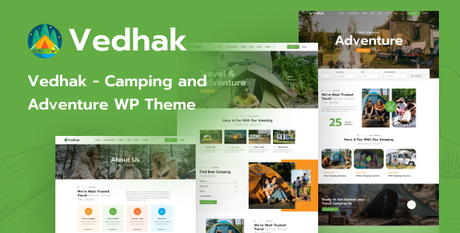 Vedhak – Thème WordPress pour le camping et l’aventure