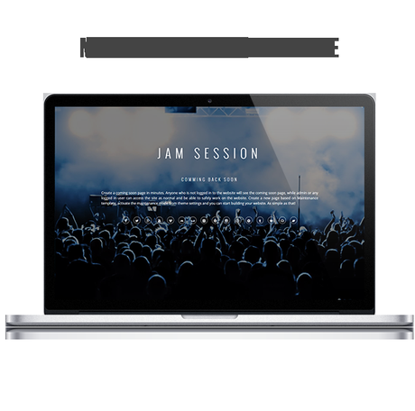 JamSession – Thème WordPress Musique Thème WordPress Musique - JamSession - Maintenance