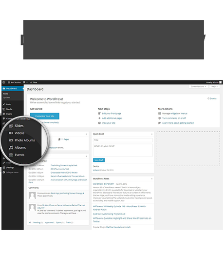 JamSession – Thème WordPress Musique Thème WordPress Musique - JamSession - Discographie