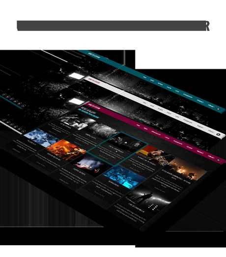 JamSession – Thème WordPress Musique Thème musical WordPress - JamSession - couleurs