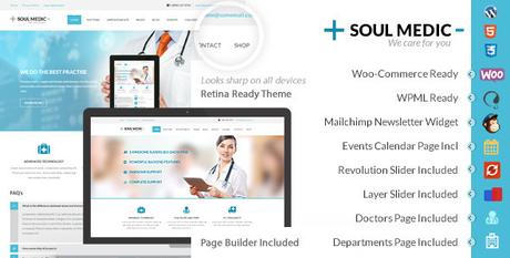 SoulMedic | Thème WordPress pour hôpital et médecin SoulMedic | Thème WordPress pour hôpital et médecin