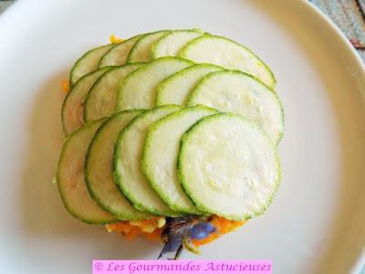 Courgette et carottes pour une entrée surprenante (Vegan) Courgette et carottes pour une entrée surprenante (Vegan)