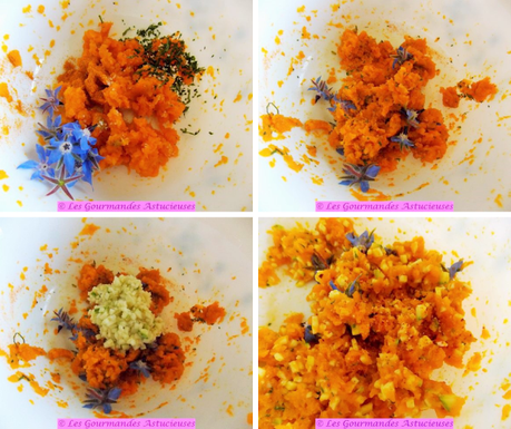 Courgette et carottes pour une entrée surprenante (Vegan) Courgette et carottes pour une entrée surprenante (Vegan)