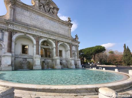 Rome février 2023 - Gianicolo la huitème colline Rome février 2023 - Gianicolo la huitème colline