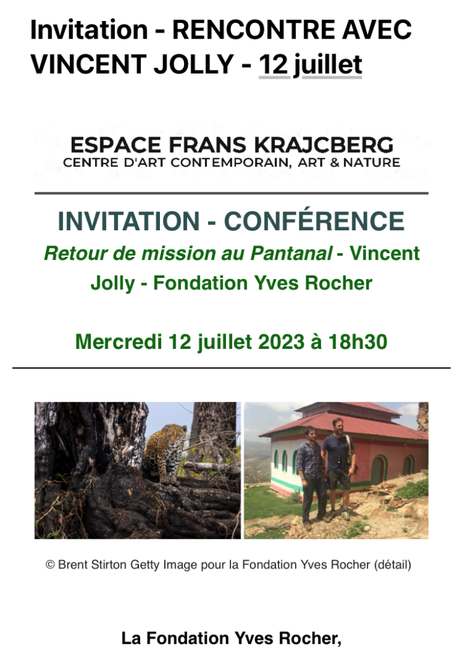 Espace Frans Krajcberg – le 12 Juillet 2023.