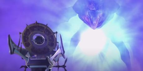 Niveaux de jeu vidéo qui se déroulent à l’intérieur d’une créature Le dirigeable de Final Fantasy X se prépare à entrer dans le péché