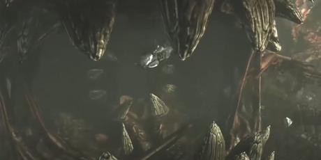 Niveaux de jeu vidéo qui se déroulent à l’intérieur d’une créature Un Riftworm avale l'escouade Delta