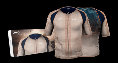 #UBISOFT - Assassin's Creed Mirage - Owo s'associe à Ubisoft pour proposer aux joueurs de se mettre dans la peau du personnage principal grâce à une veste haptique !