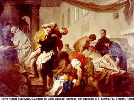 St Camille de Lellis prêtre et fondateur († 1614) Fête le 14 Juillet