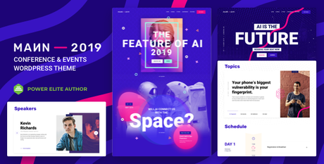Mann – Thème WordPress de conférence