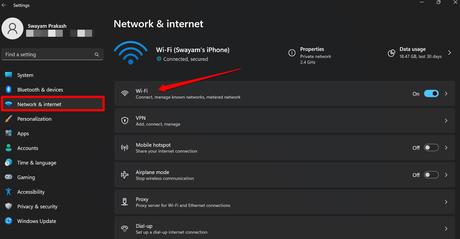 Comment réparer Discord ne fonctionne pas sur Wi-Fi ? – DigiBin aller aux propriétés WiFi sur Windows PC