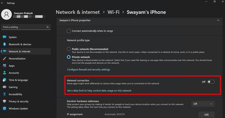 Comment réparer Discord ne fonctionne pas sur Wi-Fi ? – DigiBin désactiver la connexion mesurée sur un PC Windows
