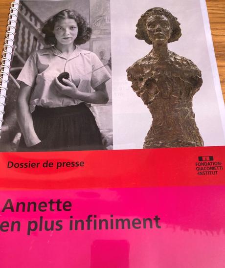 Institut Fondation Giacometti « Annette en plus infiniment »à partir du 11 Juillet 2023.