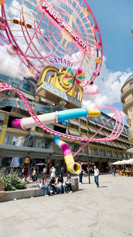 Snapchat réinvente la façade historique de la Samaritaine grâce à la réalité augmentée Snapchat réinvente la façade historique de la Samaritaine grâce à la réalité augmentée