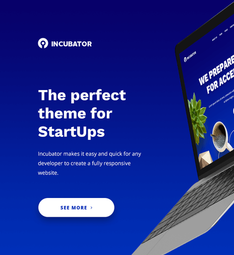 Incubateur – Thème WordPress Startup Business \\