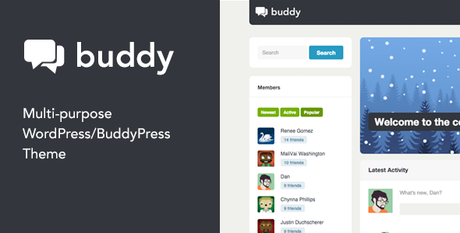 Copain : thème WordPress simple et BuddyPress