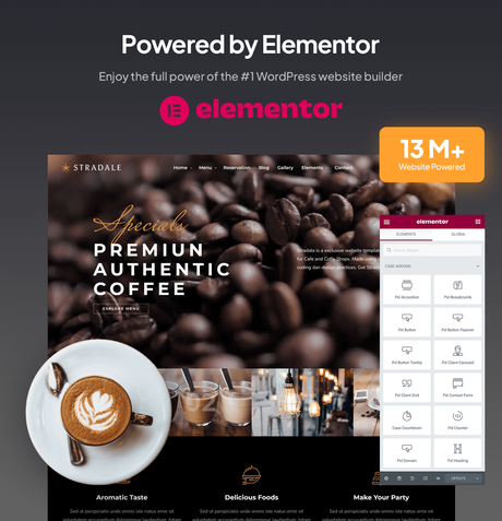 Stradale - Thème WordPress pour café et restaurant - 6