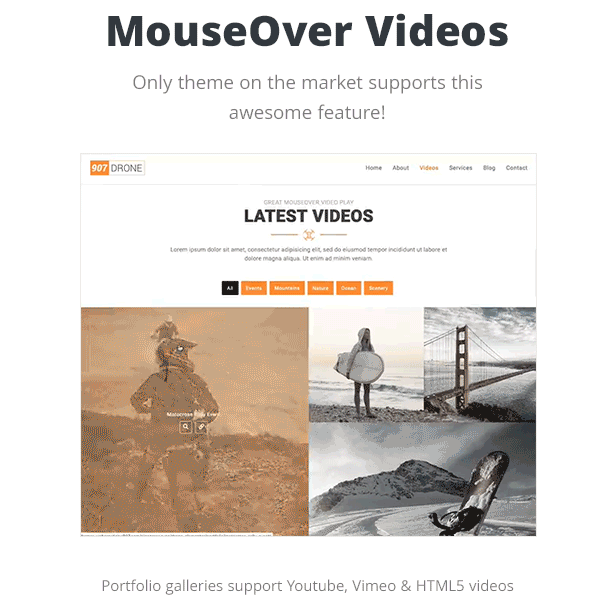 907 - Thème WordPress polyvalent et réactif - 2