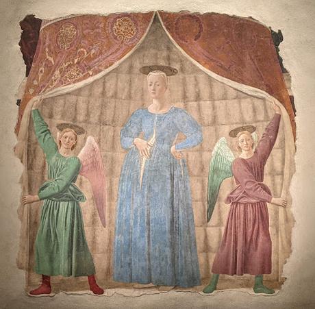 Piero della Francesca — La Madonna del Parto à Monterchi — 7 photos