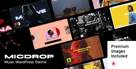 Microdrop – Thème WordPress Musique