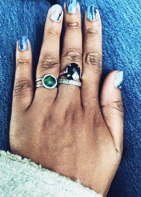 BEAUTÉ : Les manucures estivales de Christelle : Marbre vert