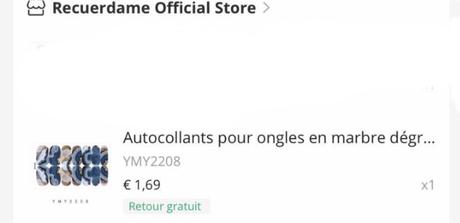 BEAUTÉ : Les manucures estivales de Christelle : Marbre vert