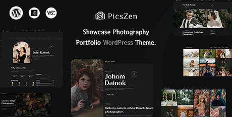 Picszen – Thème WordPress pour la photographie Picszen – Thème WordPress pour la photographie
