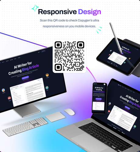 CopyGen – AI Writer & Copywriting Landing Page Thème WordPress \\