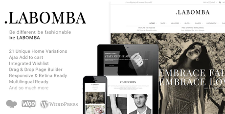 Labba – Thème WordPress polyvalent et réactif