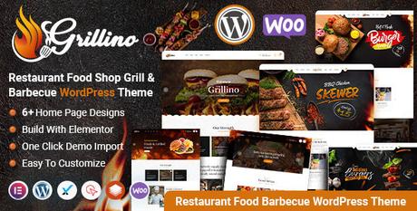 Grillino – Thème WordPress pour la boutique de grillades et de restaurants