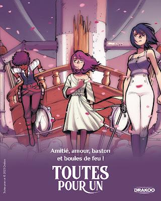 TOUTES POUR UN : LES MOUSQUETAIRES AU FÉMININ D'OLIVIER GAY CHEZ DRAKOO