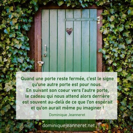 Quand une porte reste fermée Quand une porte reste fermée