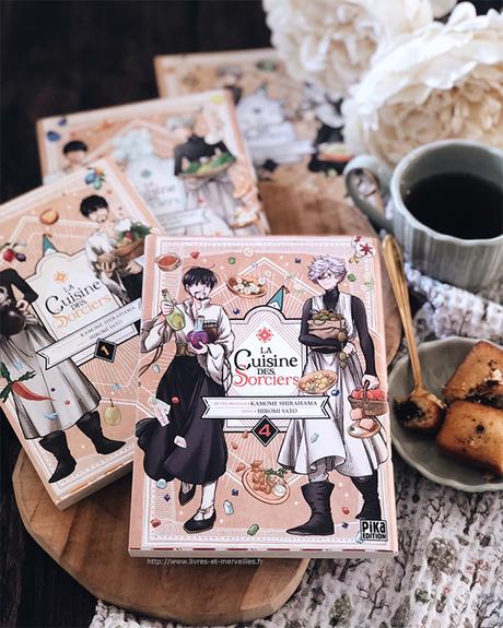 Manga Seinen : La cuisine des sorciers - tome 4