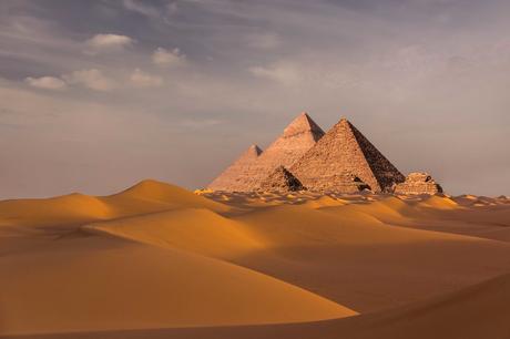 Pyramids of Giza. Photo antonpetrus via Envato Elements